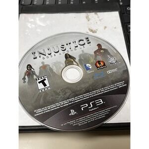 Injustice Gods Among Us Sony PlayStation 3 PS3 DC Comics Fighting Game Disc Only